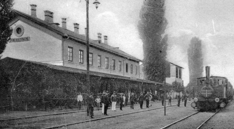 the station around 1910