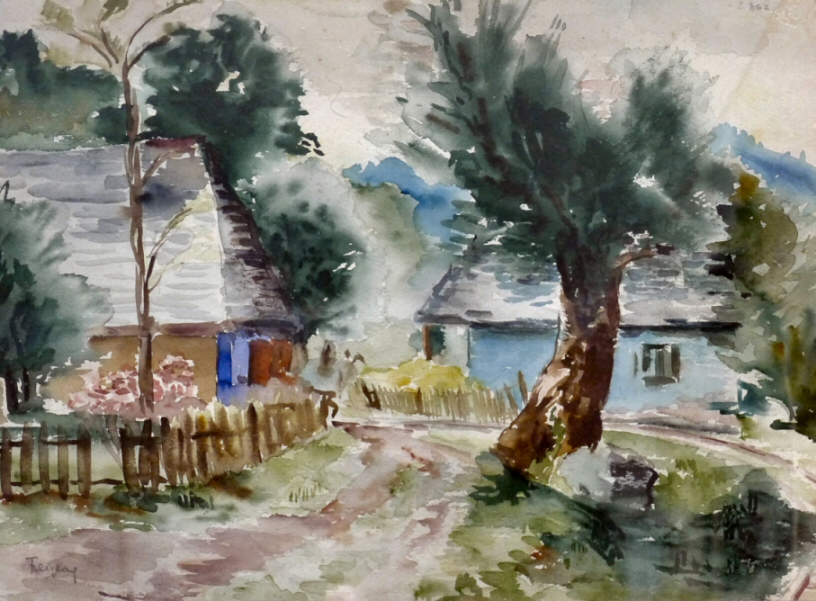 Aquarell Zoltán Freytag